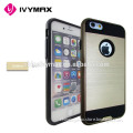 Big sale for iphone 6 metal bumper mobile phone case ;for iphone 6s waterproof back cover
